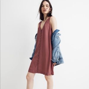 Heather Button-Front Dress